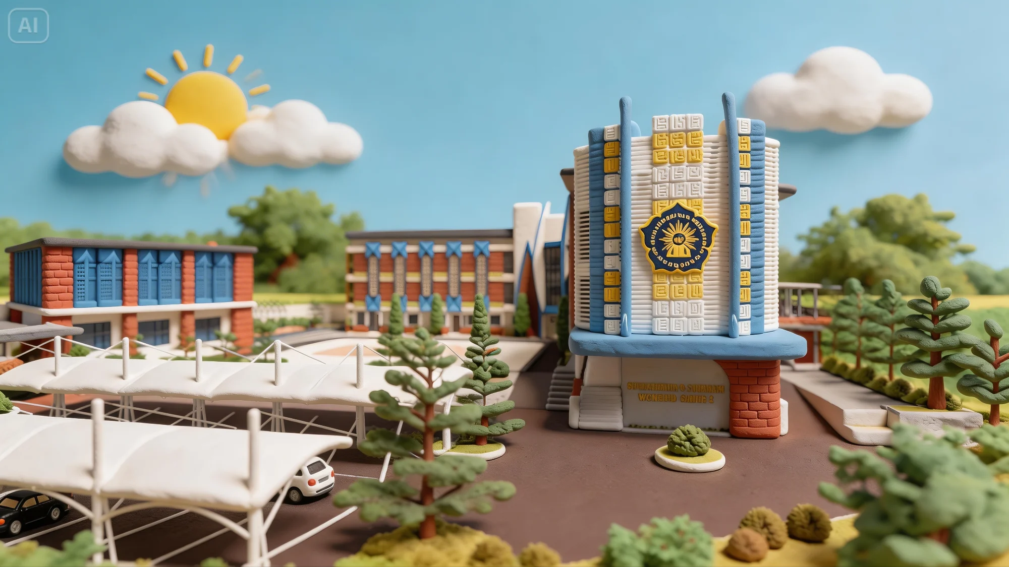 Kampus SD Muhammadiyah Sudagaran Wonosobo